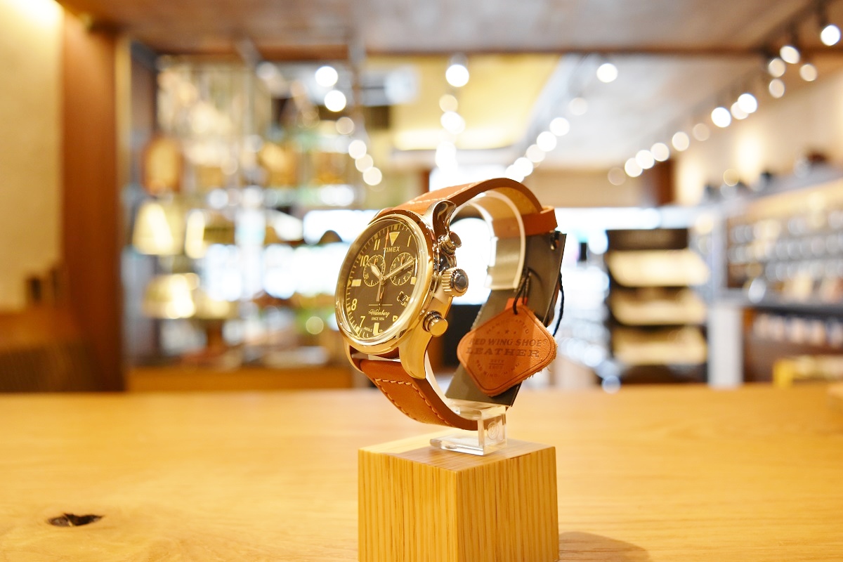 Red Wing Shoe Leather TIMEX